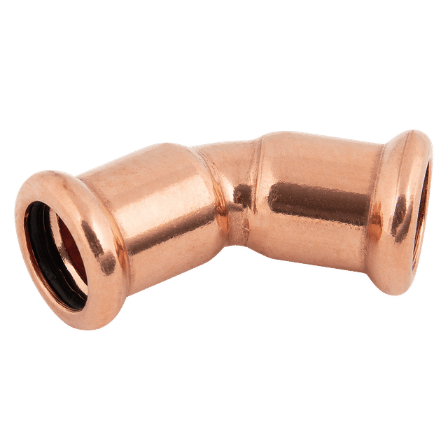 M-Press 22 X 22MM 45° Elbow Copper
