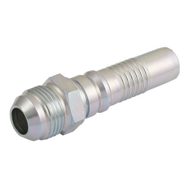 FT Pro 1.7/8" JIC Male Interlock Straight 1.1/4" Hose ID