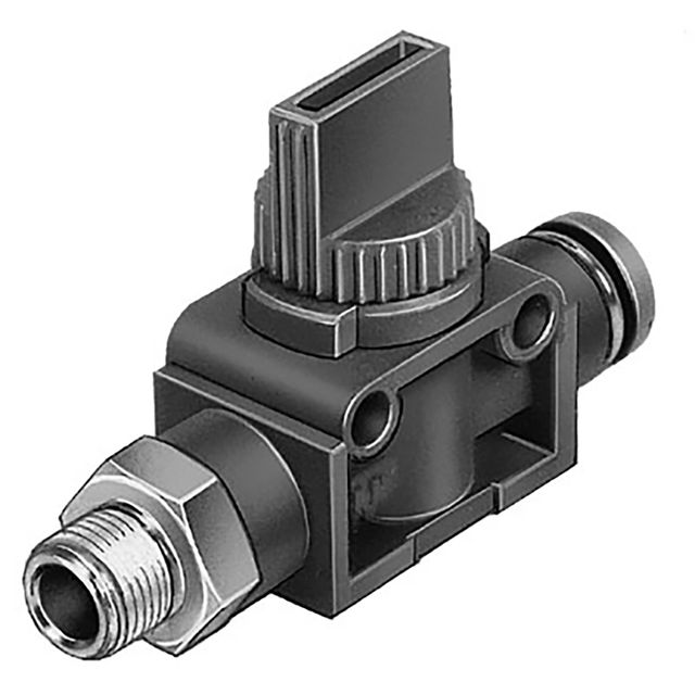 Festo He-2-1/8-QS-6 Shut Off Valve