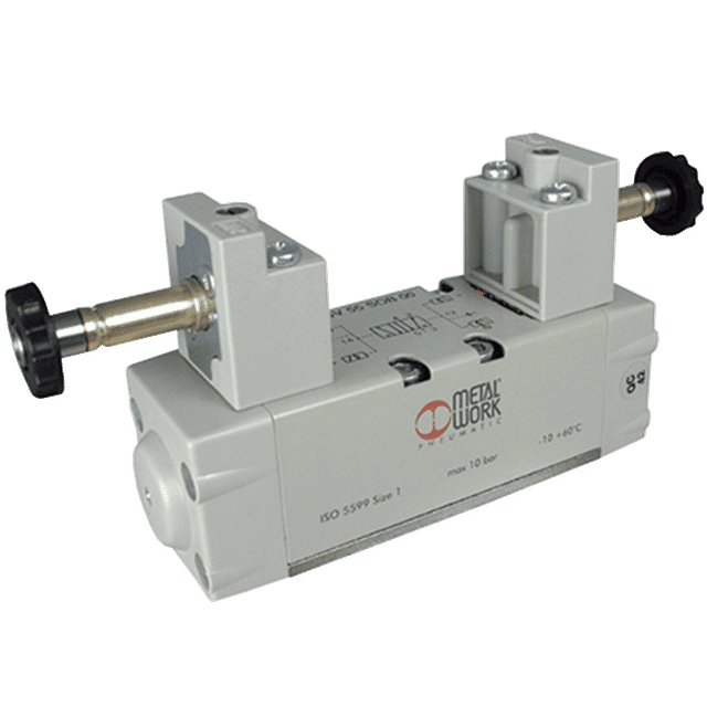 Metal Work ISO 5599 Valve 5/2 Solenoid/Spring (2)