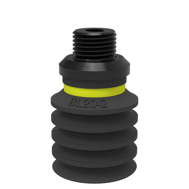 Piab Suction cup BL20-2 Chloroprene G1/8" male/M5 female PA