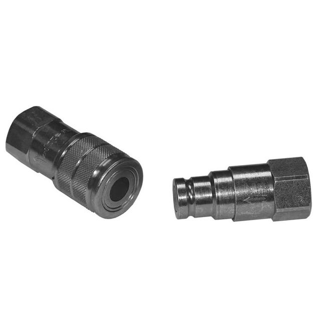 Camozzi 1/4" BSP Parallel Female ISO 16028 Quick Release Coupling