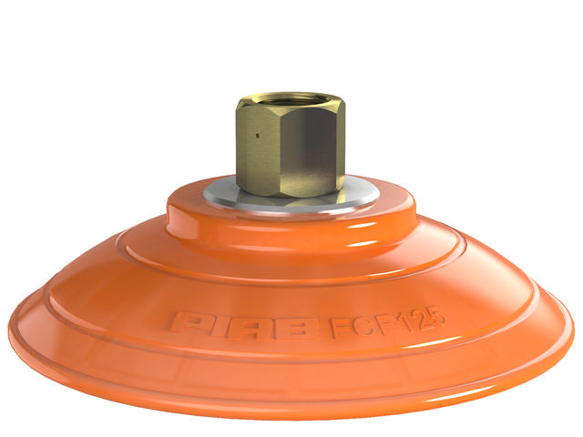 Piab Suction cup FCF125P Polyurethane 55/60 G3/8" female 17 mm thread