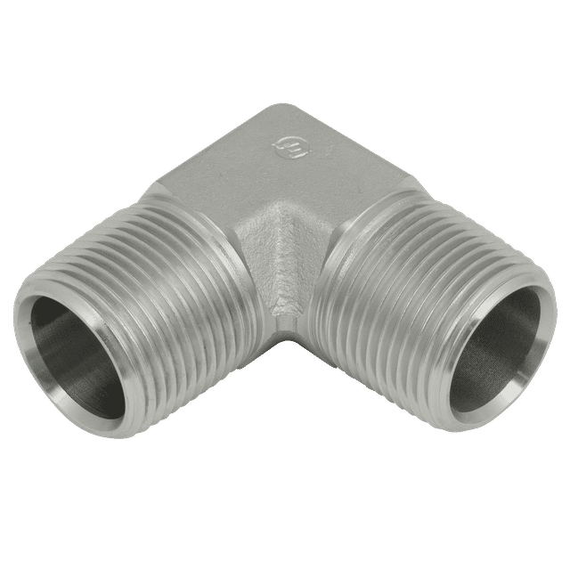 Brennan 1/4" NPTF Male Equal Elbow