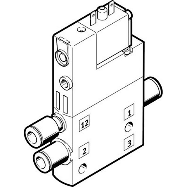 Festo CPE14-M1BH-3OLS-QS-6 Solenoid Valve