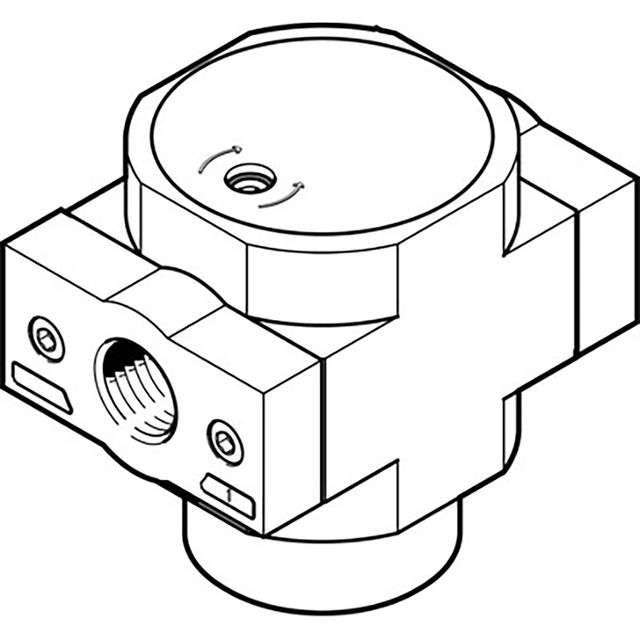 Festo HEL-1/4-D-Midi On-Off Valve