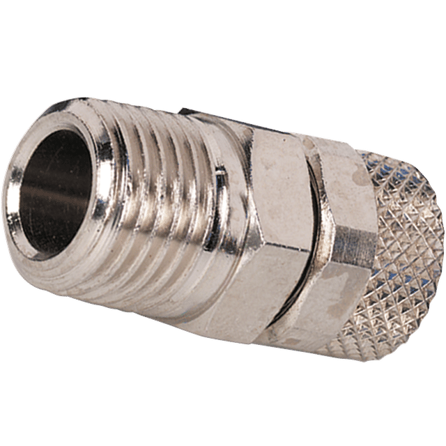 Metal Work Male Stud 6/4 Tubing to 1/4" BSPT