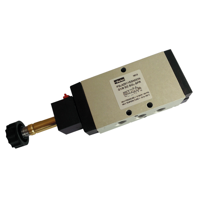 Parker 5/2 Spring Return Solenoid G1/4"