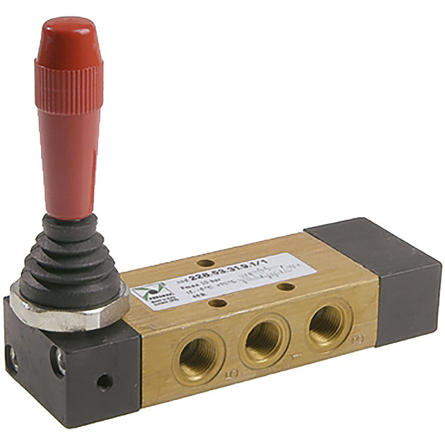 Pneumax 1/8" BSPP Female Lever Valve