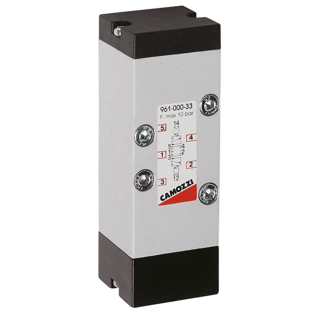 Camozzi Size 2 Pneumatic Closed Centre 5/3 Valve