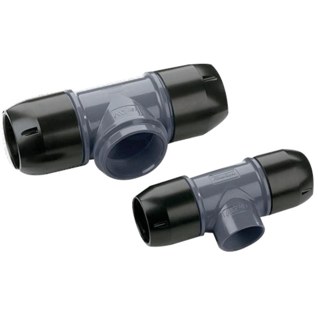 AIRnet 40MM X 40MM X 1" Reducing Tee