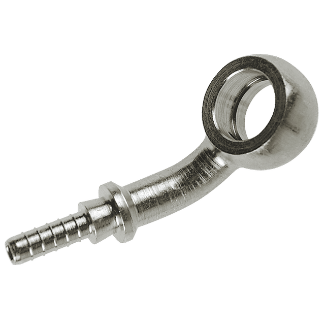 Goodridge 3/8" UNF 10MM Extended Swaged 45° Banjo Elbow for 600 Hose