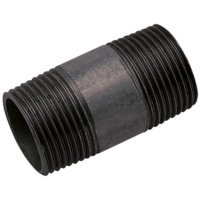 FT Pro 1.1/4" BSPT X 300MM Barrel Nipple Black
