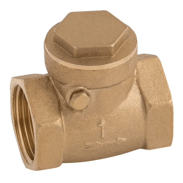FT Pro 1/2" BSP Brass Swing Check Valve Metal Seat
