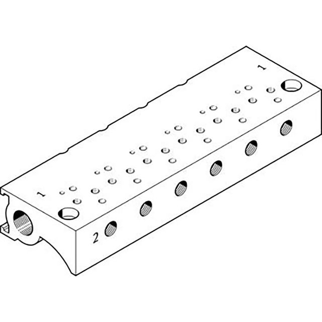 Festo MHA1-P2-2-M3 Manifold Block
