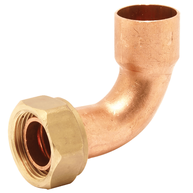 15MM X 3/4" End Feed Bent Tap Connector
