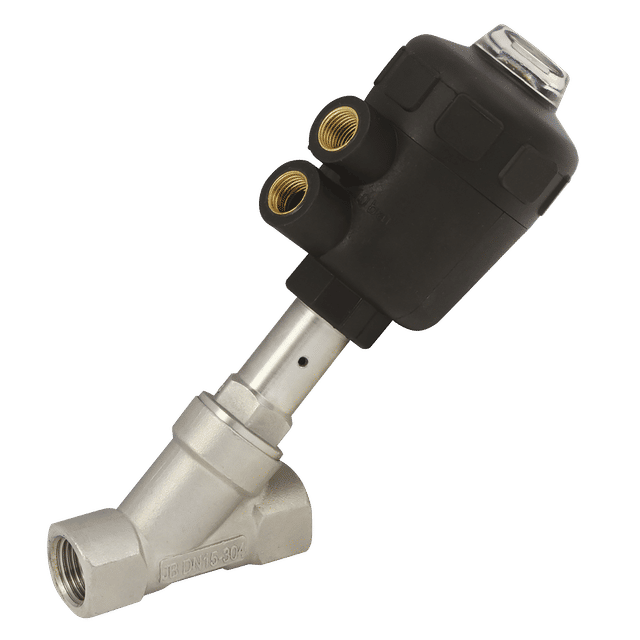 FT Pro 2.1/2"BSPP DN50 316 N/C Angle Seat Valve