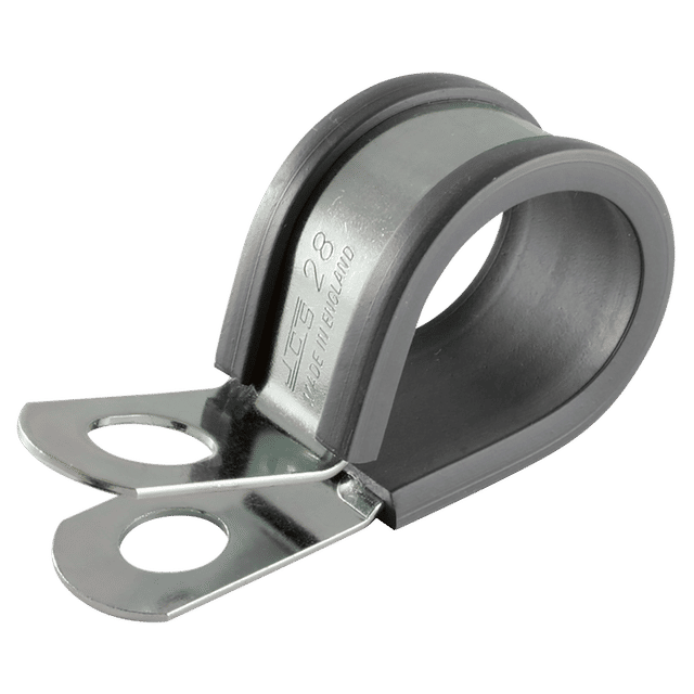 JCS 16MM P Clip Mild Steel 20MM Band TPE Liner