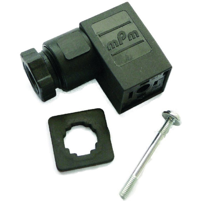 Parker Solenoid Connector/Cable Plug No Flying Lead