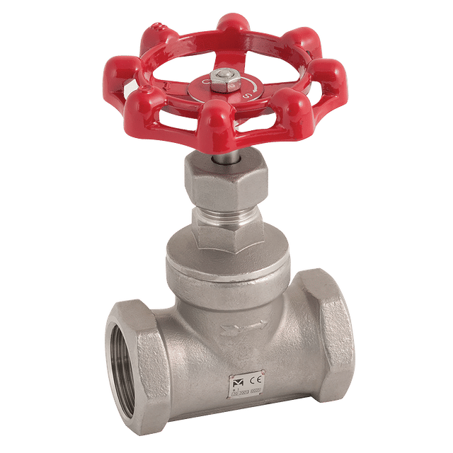 FT Pro 3/4" NPT SS Globe Valve Hand Wheel Op 200PSI