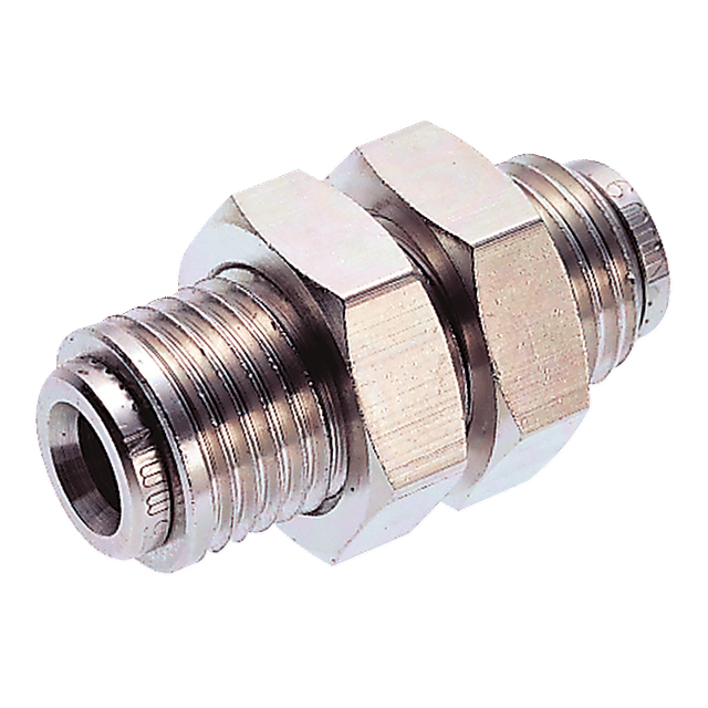 IMI Norgren 1/4" M12 X 1.0 Bulkhead Connector