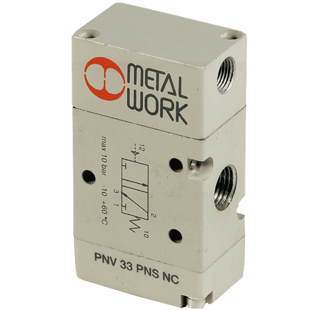 Metal Work S70 Valve 3/8 3/2 Pilot/Spring