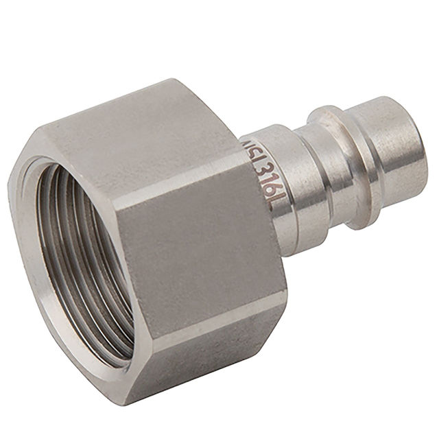 Parker Legris 25 SS Adapter 1/2 BSPP F Stainless