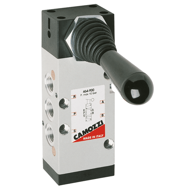 Camozzi 1/4 5/3 Lever Valve Bistable N/C