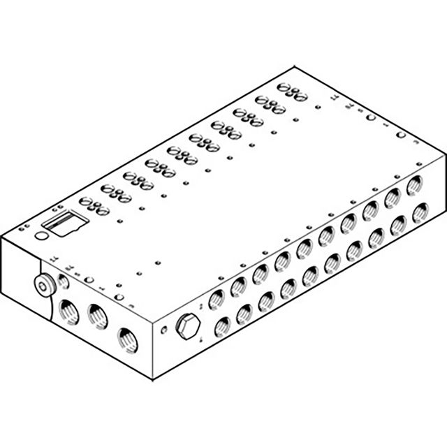 Festo VABM-L1-18W-G38-4-G Manifold Rail