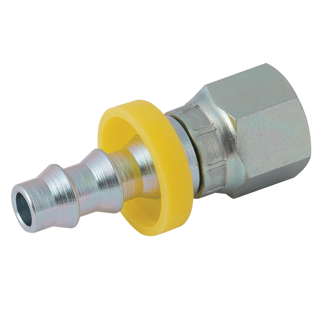 Parker 7/16" JIC Female Hydraulic PUSH-LOK 82 Series Fitting Straight