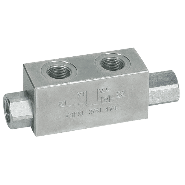 FT Pro 1/4" BSP Parallel Female Single Pilot Operated Check Valve