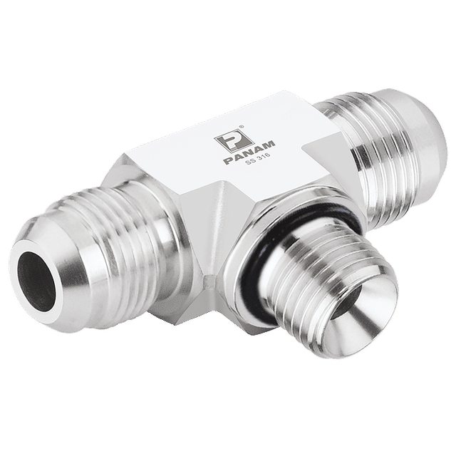 PANAM 7/16"-20 UNF X 1/8" BSP Tee