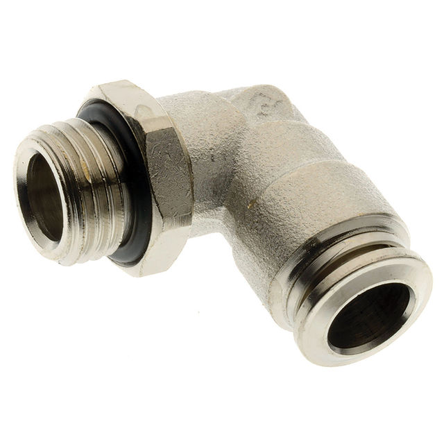 Aignep 1/4" BSPP Male X 6MM OD Swivel Elbow