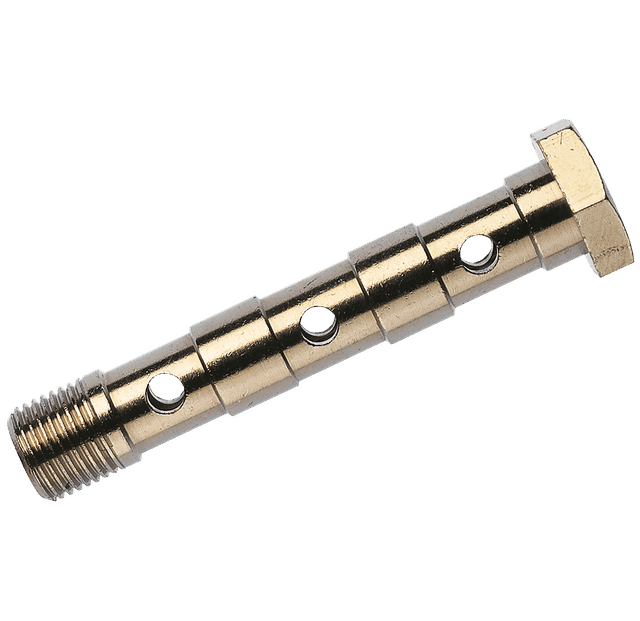 Aignep 3/8" BSPP Triple Banjo Stem