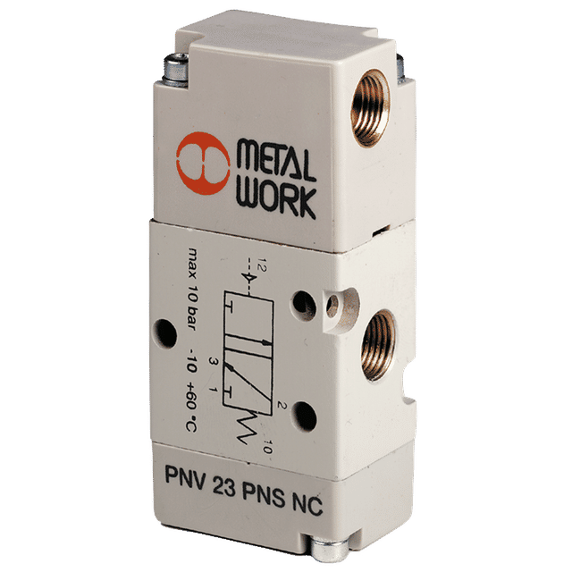 Metal Work Pilot/Spring Valve 3/2 G1/8