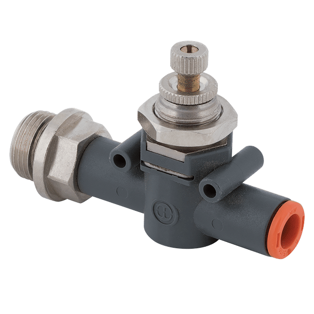 Metal Work Unidirectional Flow Control Push-In 8MM - G1/8"