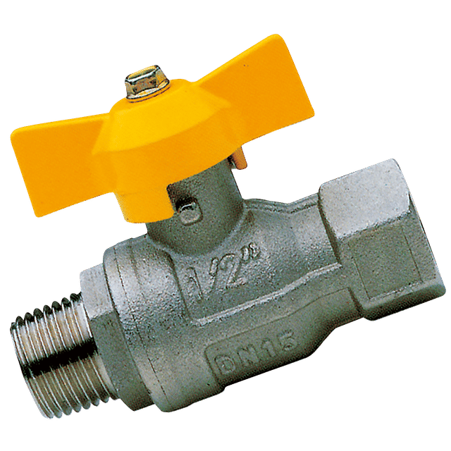 ITAP 1/4" BSPP Brass Ball Valve T Handle