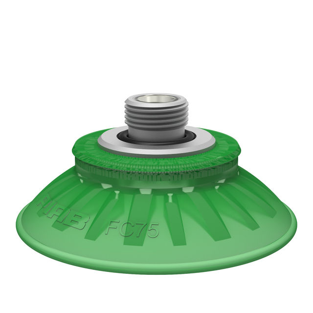 Piab Suction cup FC75P Polyurethane 60 thread insert G3/8", mesh filter