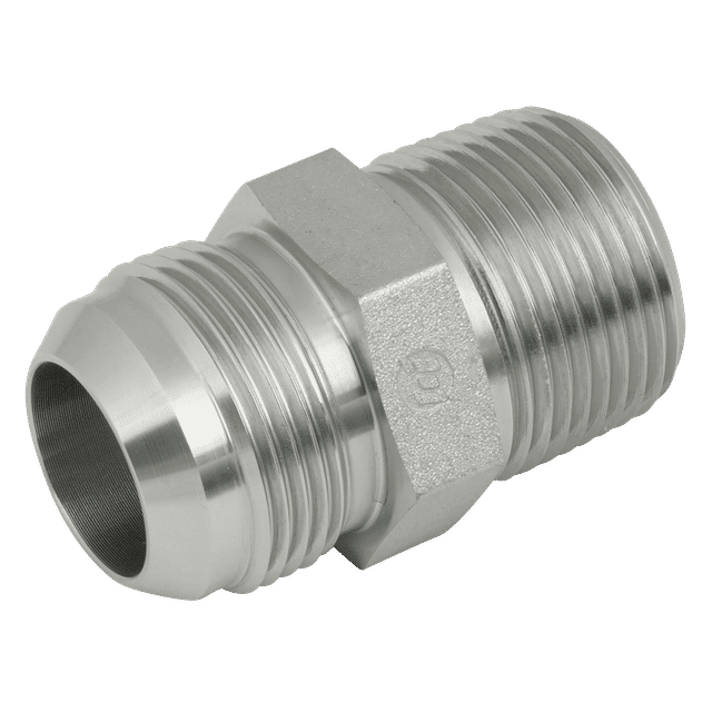 Brennan 1.1/4" NPTF Male X 1.7/8" JIC Male Steel