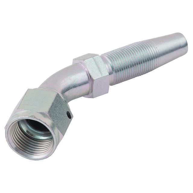 Danfoss Aeroquip 3/4" SAE/JIC Female X 10.4MM Hose ID Reusable 45° Elbow
