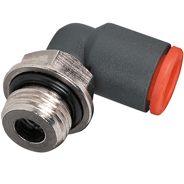 Metal Work Male Stud SWIV Elbow 4MM - G1/8" TECHPOL