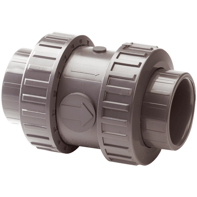 Comer 50MM UPVC Plain Check Valve EPDM