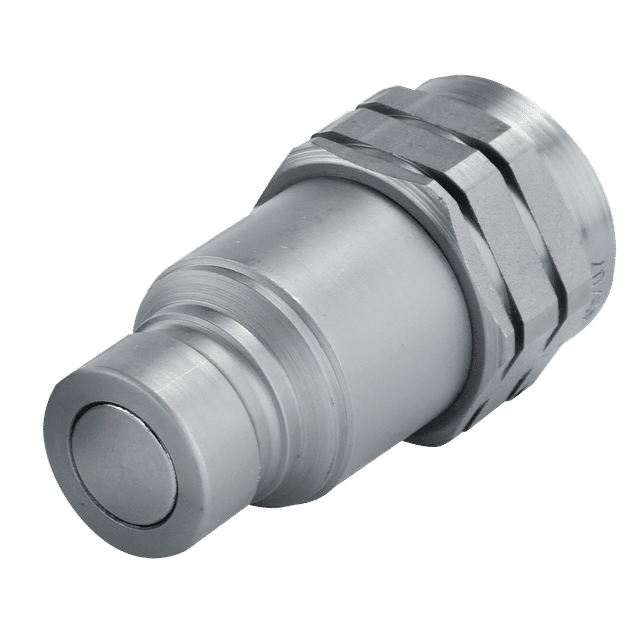 Holmbury 3/4" BSP Female Valved Hydraulic Quick Release Flat Face HQ Series