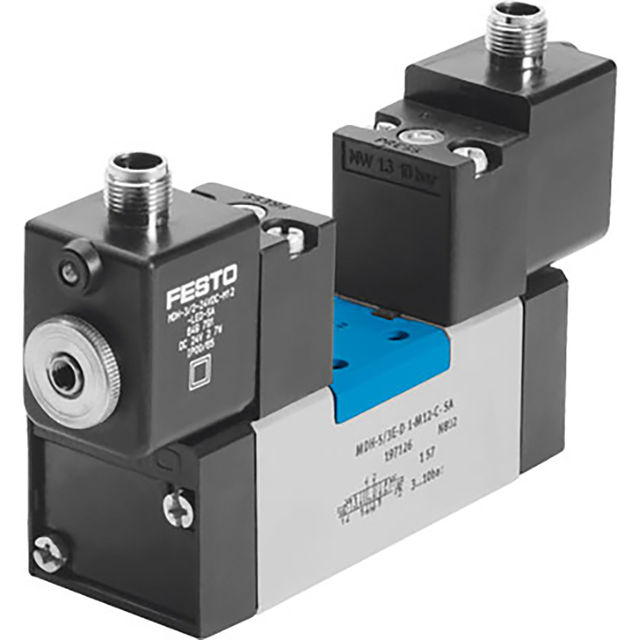 Festo MDH-5/3E-D-1-M12-C Solenoid Valve