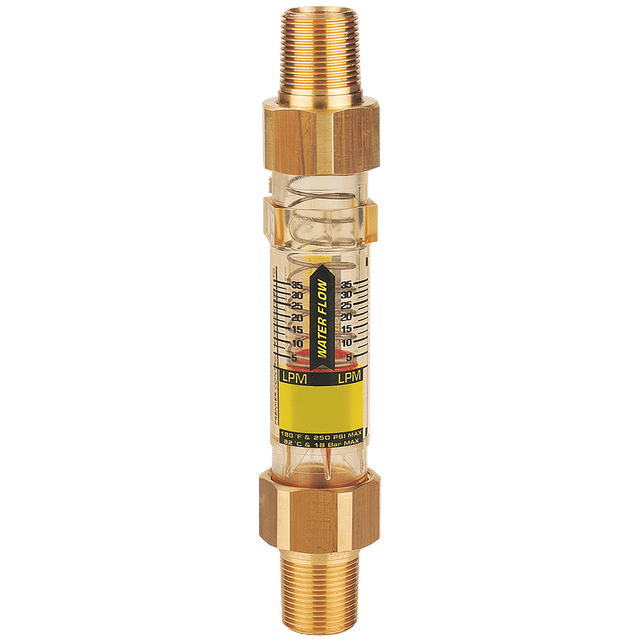 3/4" BSPT 20-100 L/M Water Flow Meter