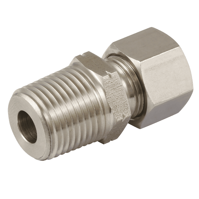 PH Industrie 12MM OD X 1/4" BSPT Male Stud (L) 316