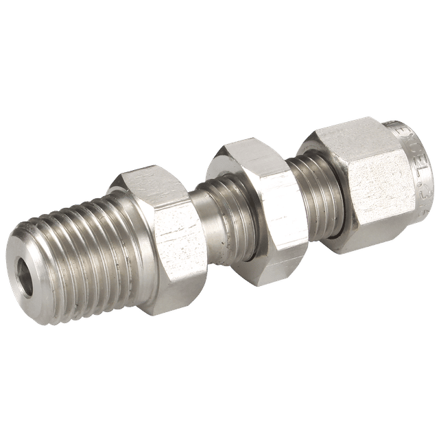 PANAM Bulkhead Male Connector 6MM OD 1/4" NPT
