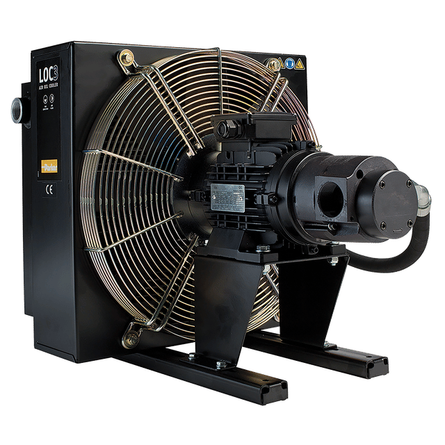 Parker OLAER 1" BSP Female 230/3/50 - 275/3/60 Voltage Air Blast Cooler