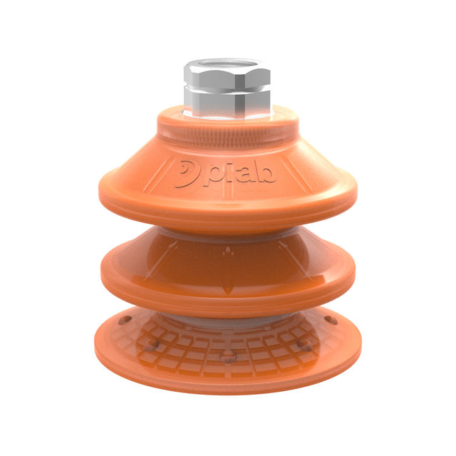Piab Suction cup BXF75P Polyurethane 60 3/8" NPT female, mesh filter