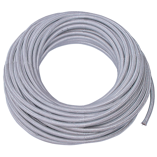 FT Pro 3/8 Propane Hose c/w Galvanised Overbraid 25M